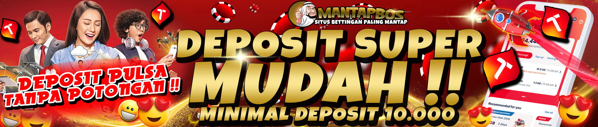 DEPOSIT VIA PULSA